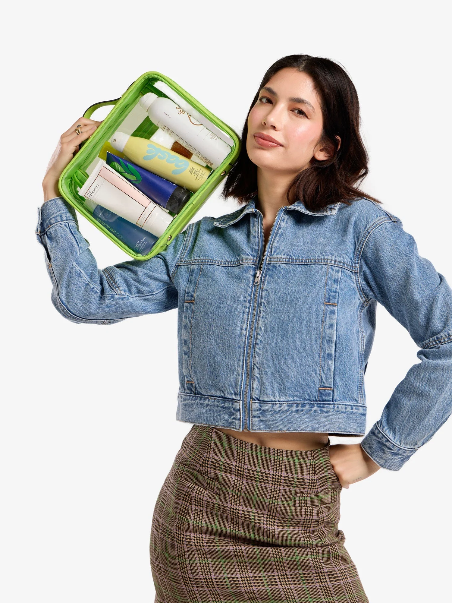 Large Clear Cosmetics Case - Image 101