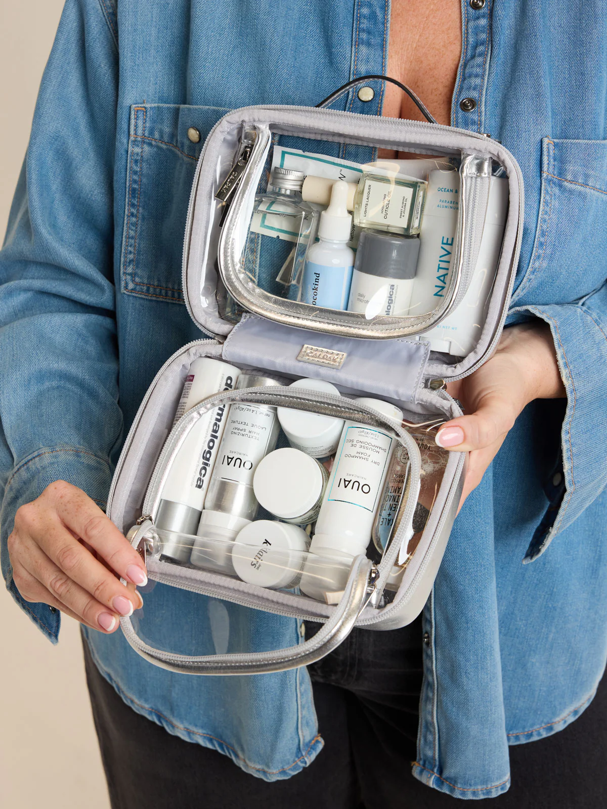 Small Clear Cosmetics Case - Image 122