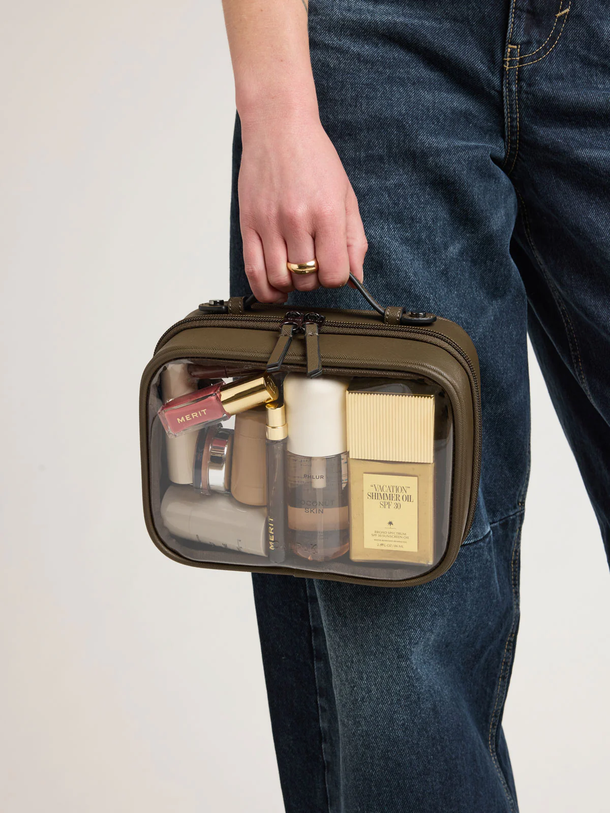 Small Clear Cosmetics Case - Image 142