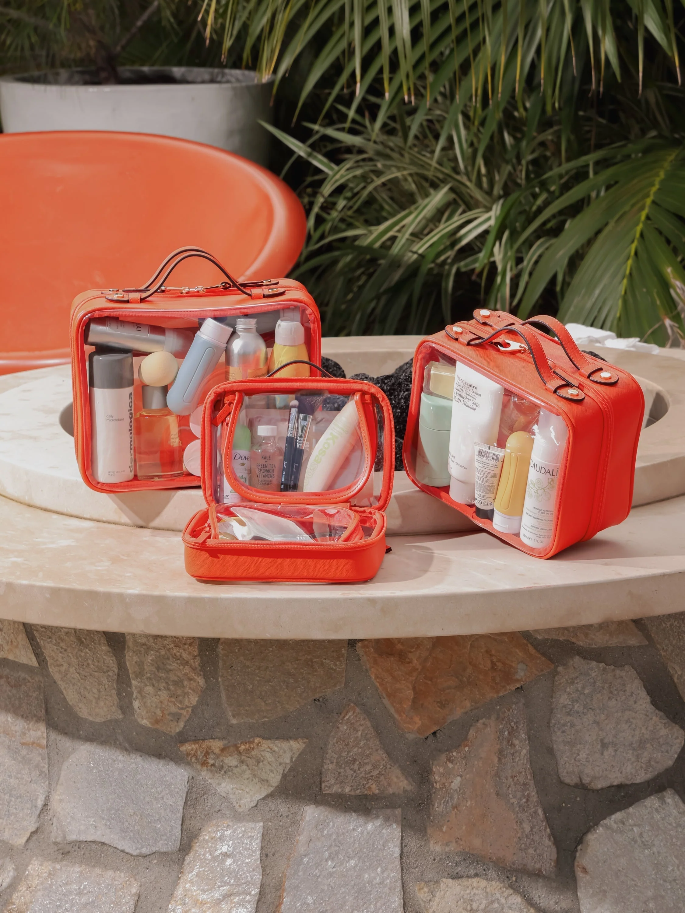 Small Clear Cosmetics Case - Image 70